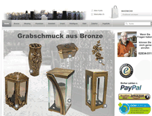 Tablet Screenshot of grablampen.de